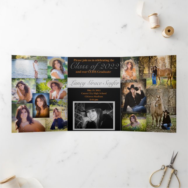 Trifold Letter Fold Invitation (Inside)