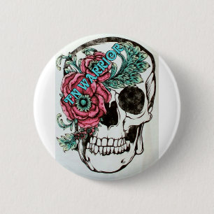 Trigeminal Neuralgia Awareness 2 Inch Round Button