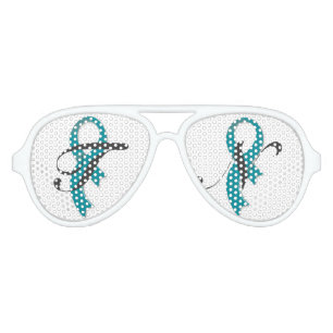 Trigeminal Neuralgia Awareness Aviator Sunglasses