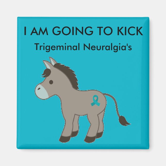 Trigeminal Neuralgia Awareness Magnet (Front)
