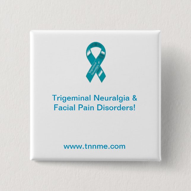 Trigeminal Neuralgia Button (Front)
