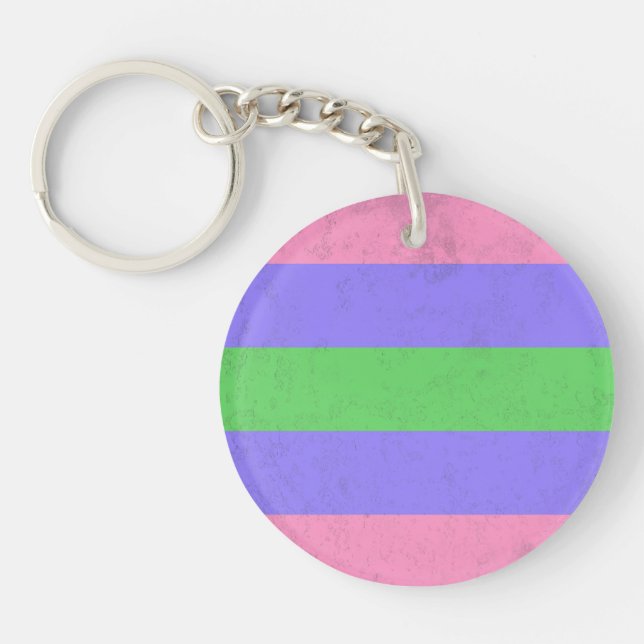Trigender Keychain (Front)