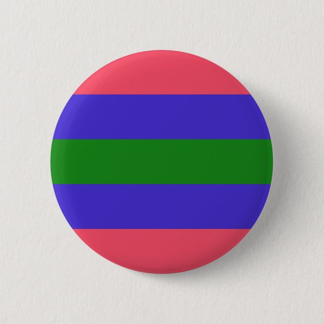 Trigender Pride Flag 2 Inch Round Button (Front)