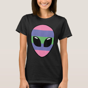 Trigender Pride Flag  Alien Trigender Flag T-Shirt