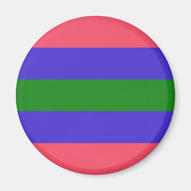 Trigender Pride Flag Magnet (Front)