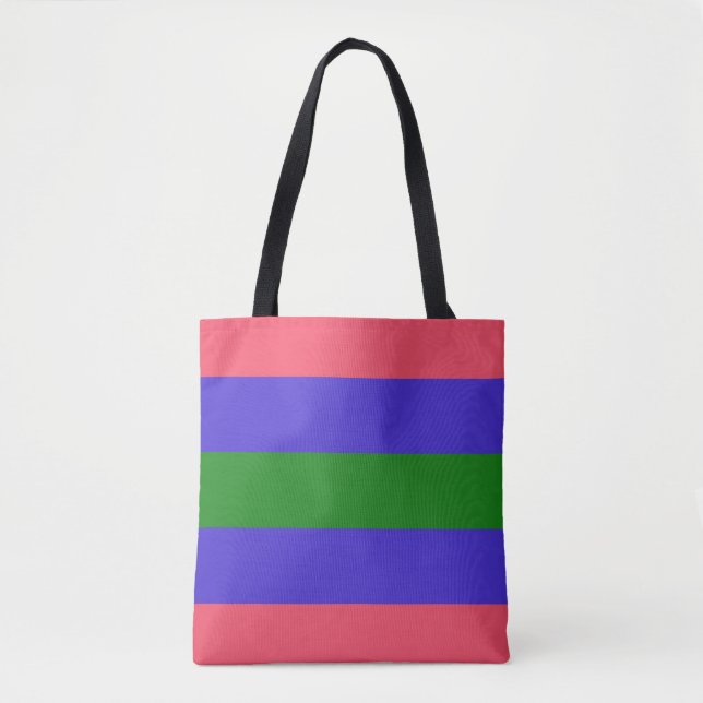 Trigender Pride Tote Bag (Front)