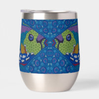 Trigger Fish Wine Tumbler