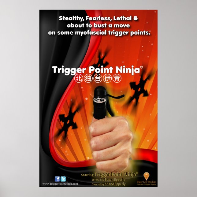 Trigger Point Ninja® 1 Sheet Poster (Front)