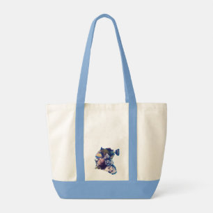 Triggerfish - Organic Crop View at Coral Reef Tote Bag