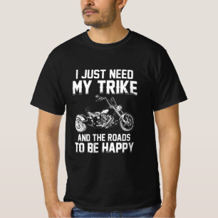 trike rider trike trikes triker motorcycle gifts T-Shirt