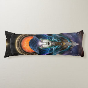 Trilia - Goddess Of The Orange Moon Body Pillow