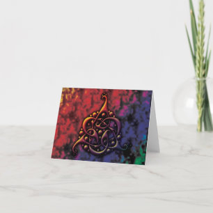 TriLink Celtic Knot Card