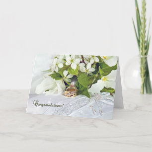 Trillium Bridal Bouquet Card
