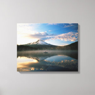 Trillium Lake Mount Hood National Forest, OR Canvas Print