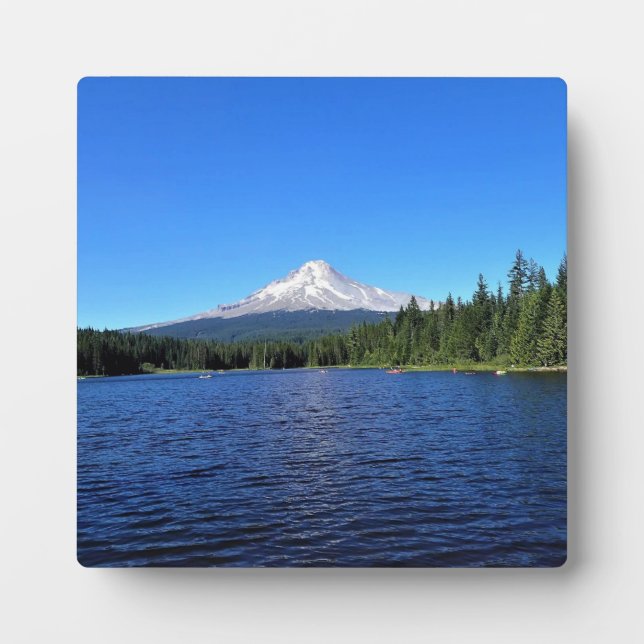 Trillium Lake, OR Plaque (Front)