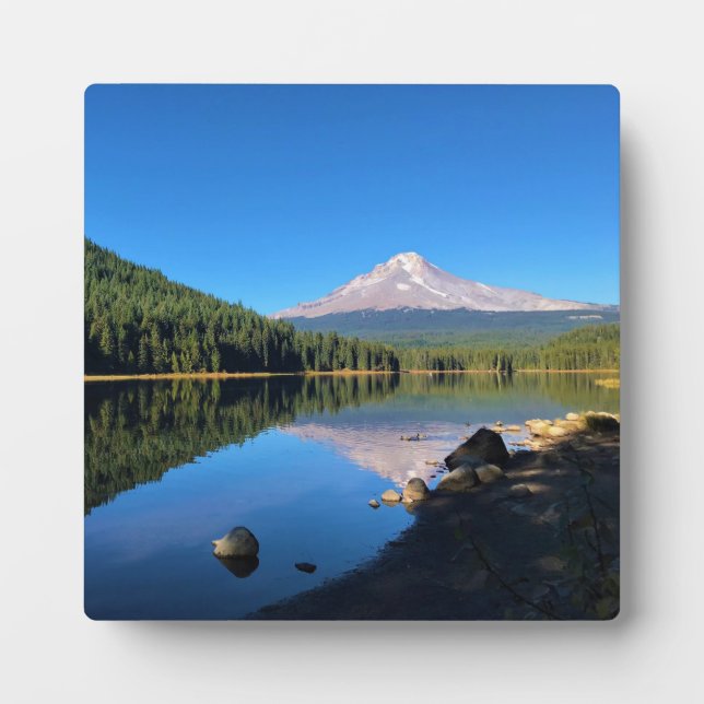 Trillium Lake, OR Plaque (Front)