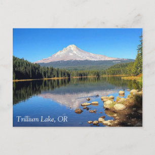 Trillium Lake, OR Postcard