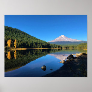Trillium Lake, OR Poster