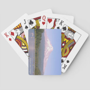 Trillium Lake, Oregon playing cards
