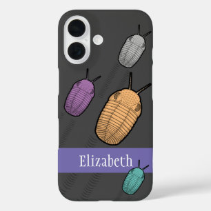 Trilobite Migration- Prehistoric Animal iPhone 16 Case