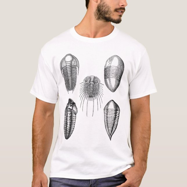 TRILOBITES (White shirt) T-Shirt (Front)