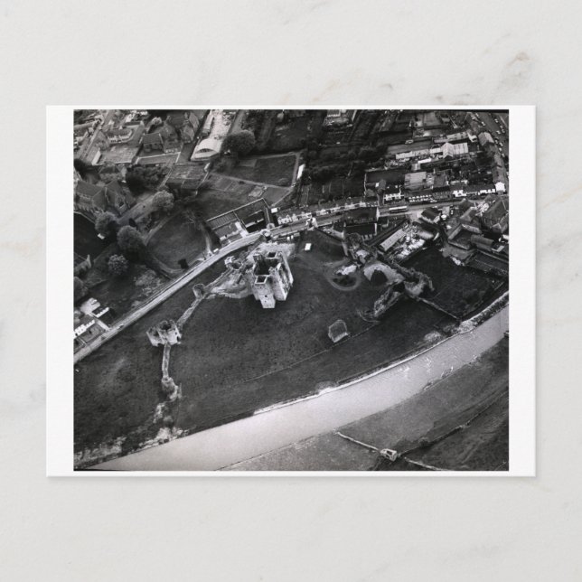 Trim Castle Aerial view, Co. Meath Ireland Postcard (Front)