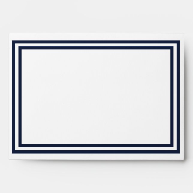Trim double marine - Enveloppe (Devant)