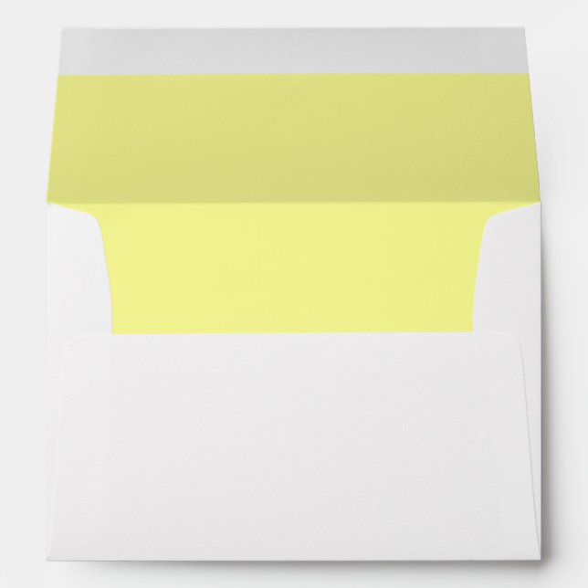 Trim Jaune Doux - Enveloppe (Dos (Bas))