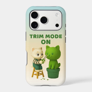 Trim Mode On: Cute Cat Gardener & Topiary Art