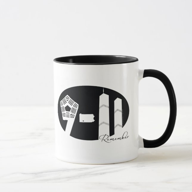 Trimmed 9-11 Mug (Right)