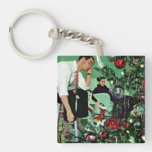 Trimming the Tree Keychain