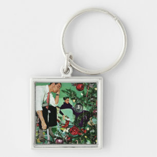 Trimming the Tree Keychain
