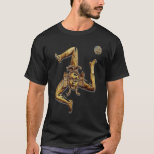 Trinacria For Sicily Men And Women Italian T-Shirt