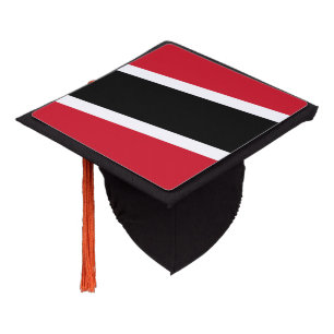 Trindadian and Tobagonian (Trinbagonian) flag Graduation Cap Topper