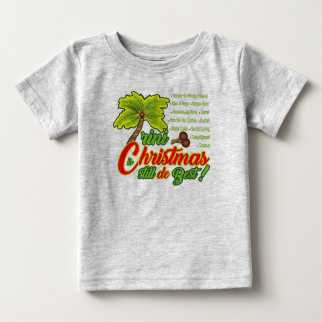 Trini Christmas-Baby Romper (Front)