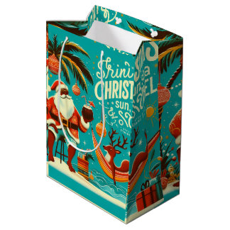 Trini Christmas Medium Gift Bag