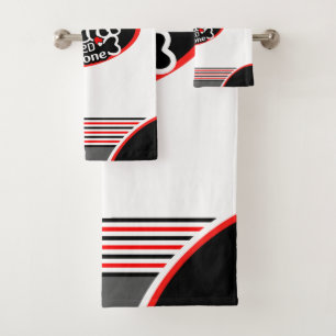 Trini To De Bone on Your Colour Bath Towel Set