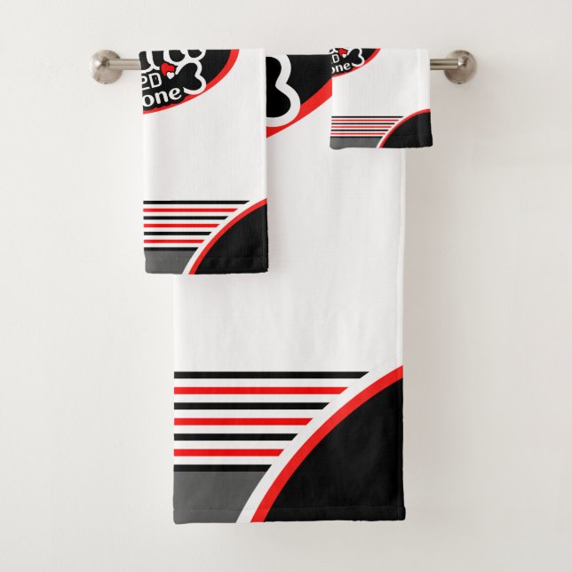 Trini To De Bone on Your Colour Bath Towel Set (Insitu)