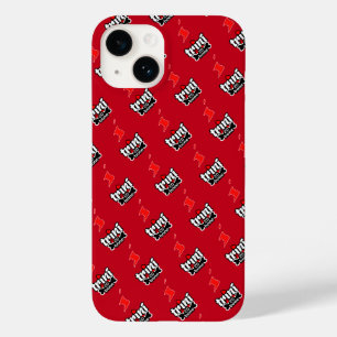Trini to de Bone with Islands Angled on RED Case-Mate iPhone 14 Case
