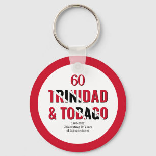TRINIDAD 60th Anniversary Independence Keychain