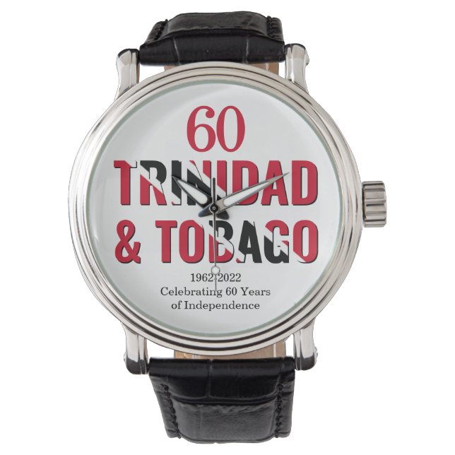 TRINIDAD 60th Anniversary Independence Watch (Front)