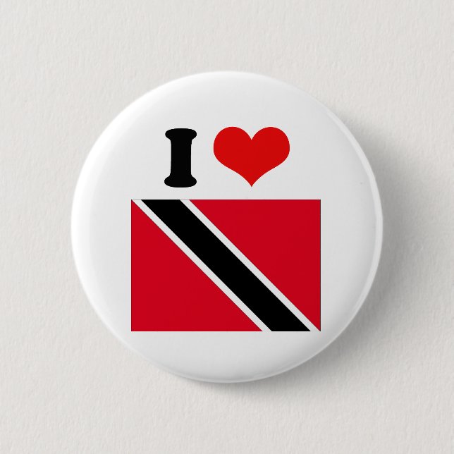 Trinidad and Tobago 2 Inch Round Button (Front)
