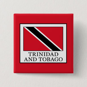 Trinidad and Tobago 2 Inch Square Button