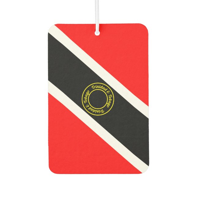 Trinidad and Tobago Air Freshener (Front)