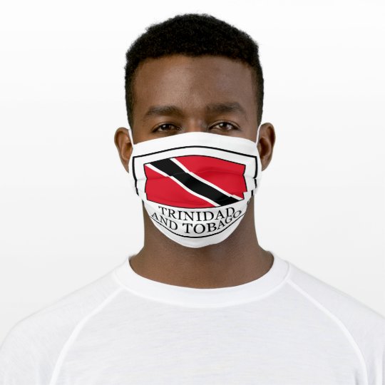 Trinidad and Tobago Cloth Face Mask Zazzle.ca