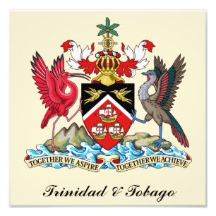 Trinidad and Tobago Coat Of Arms Photo Print
