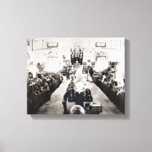 Trinidad and Tobago Exhibition, 1890 Canvas Print