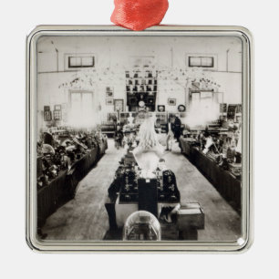 Trinidad and Tobago Exhibition, 1890 Metal Ornament