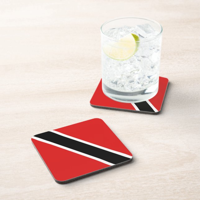 Trinidad and Tobago Flag Coaster (Right Side)