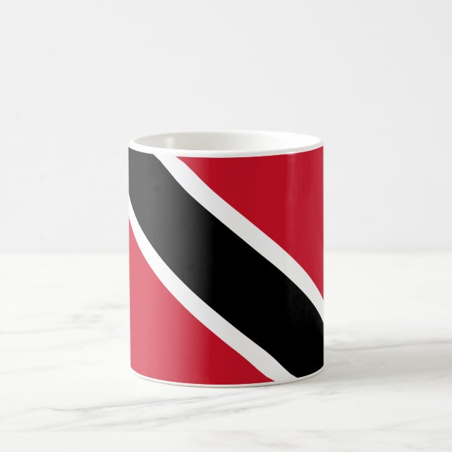 Trinidad and Tobago Flag Coffee Mug (Center)
